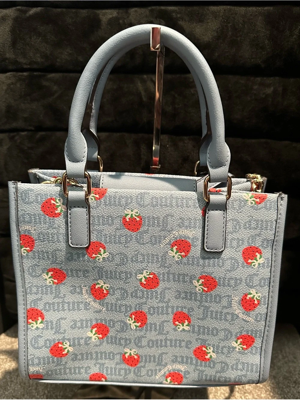 Juicy Couture Berry Sweet Mini Crossbody Bag with matching Card Case